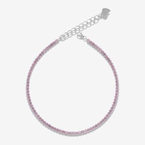Baby Pink Zirconia Standard Tennis Bracelet