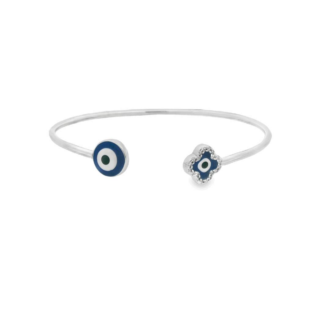 Evil Eye & Evil Flower Protection Bracelet