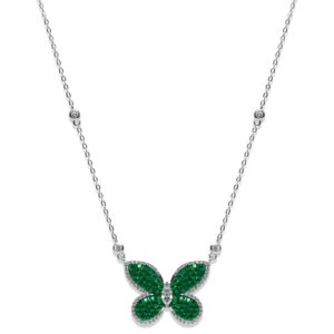 Green Butterfly Special Necklace