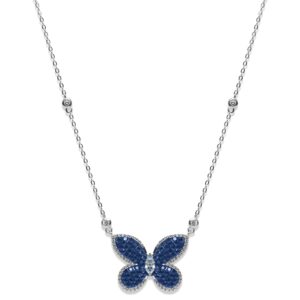 Blue Butterfly Special Necklace
