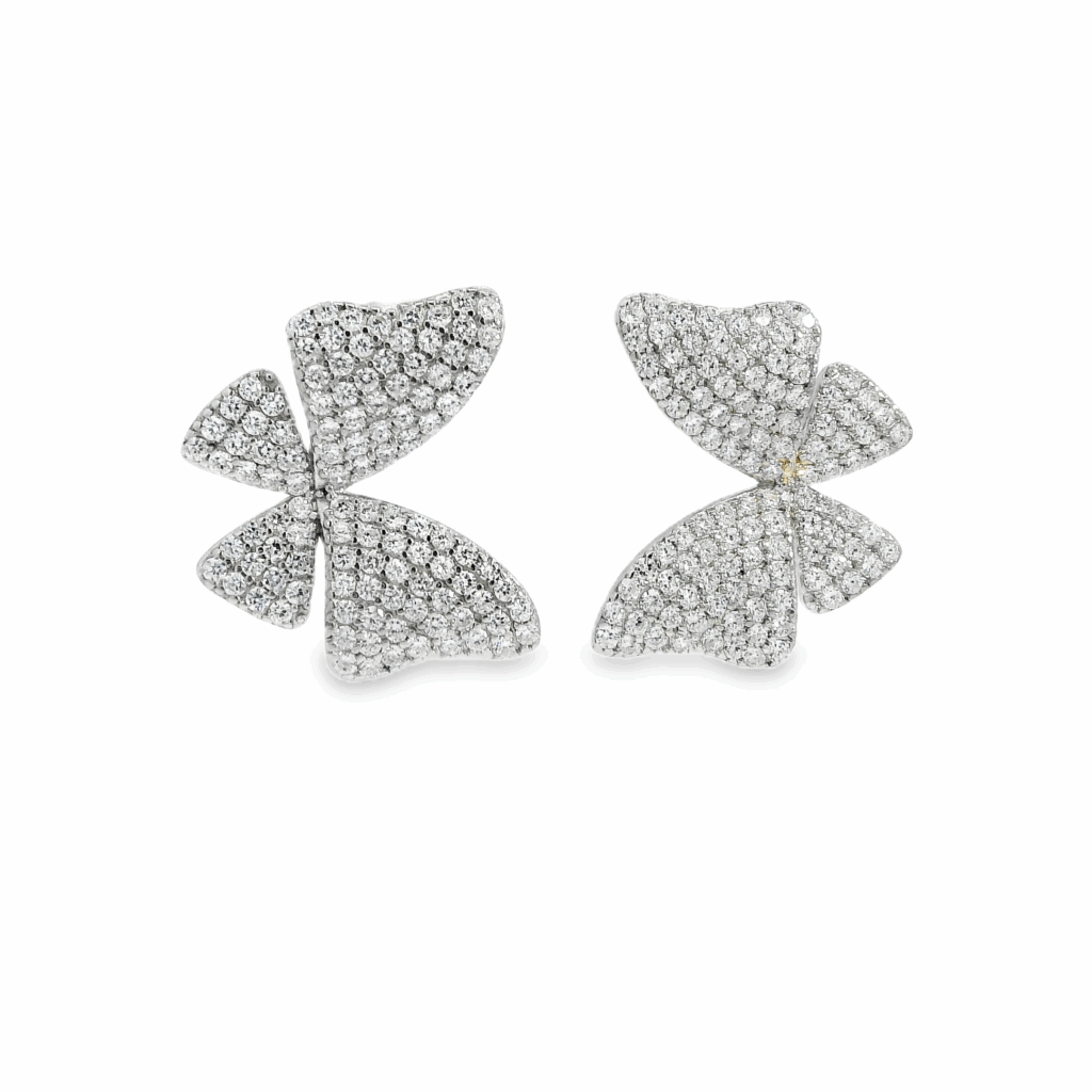 Sparkle Butterfly Earrings