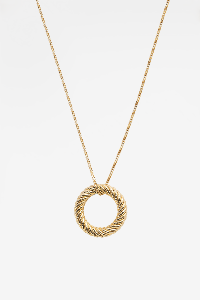 Golden Halo Charmed 18k Gold Plated Necklace