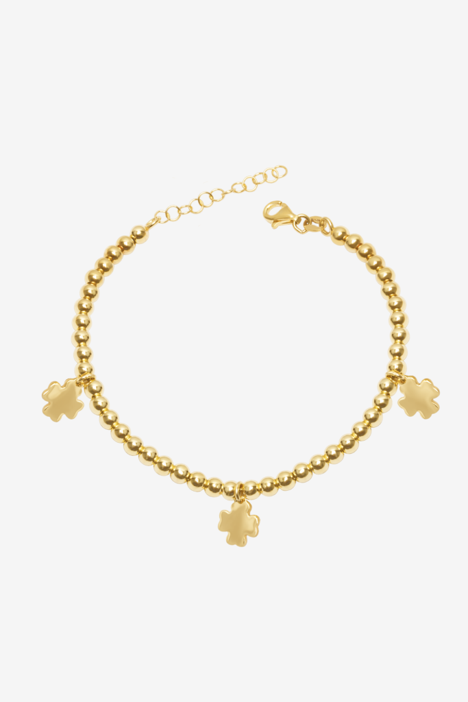 Cross Ball Charm Bracelet