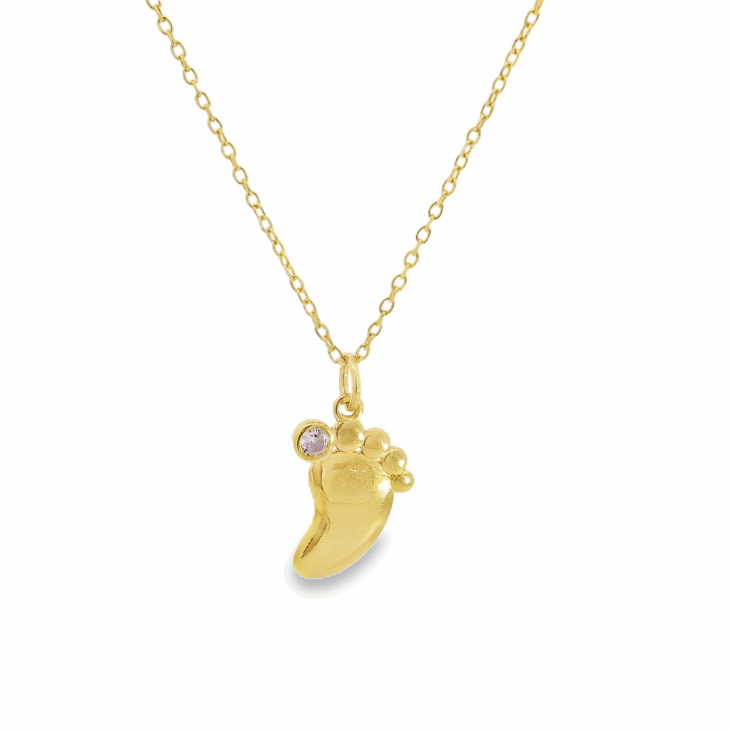 Golden Foot Lucky 18K Gold Plated Necklace