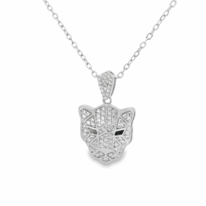 Tiger Medallion Dazzle Necklace