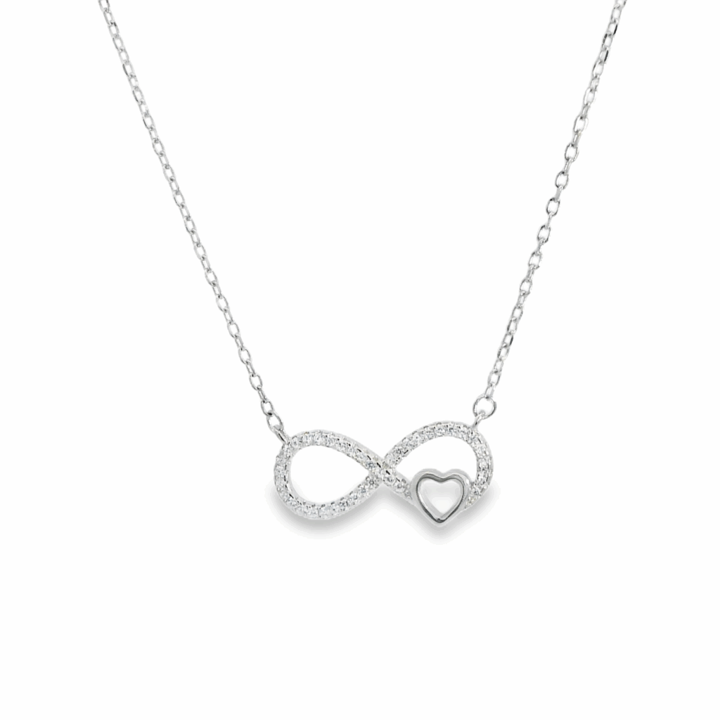 Infinity Love Charm Necklace