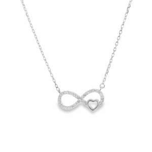 Infinity Love Charm Necklace