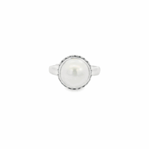 Ancient Crowned Pearl Ring