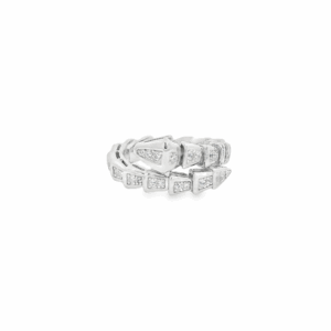 Sparkle Wrap Snake Ring