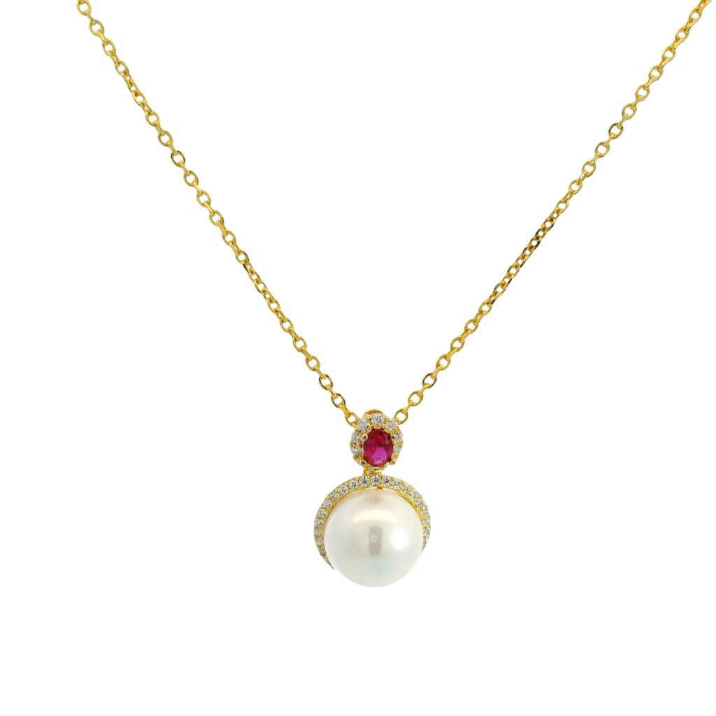 Classic Luminous Pearl Strand Necklace