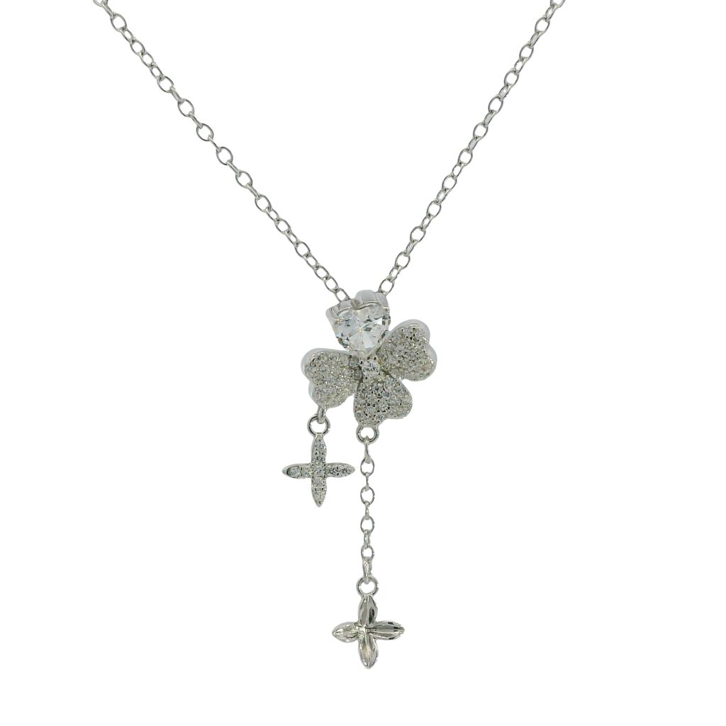 Clover Drop Necklace