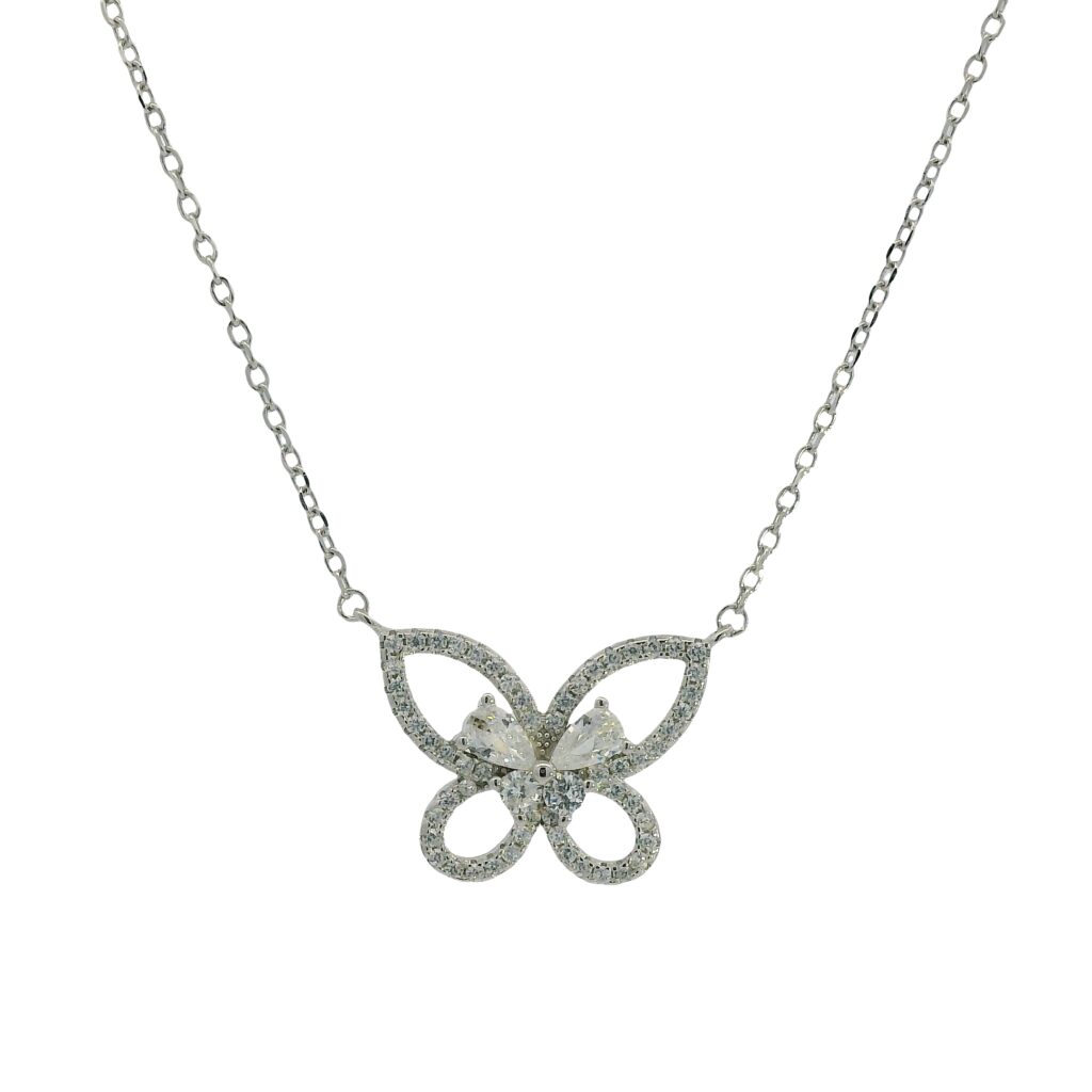 Butterfly Pendant Necklace