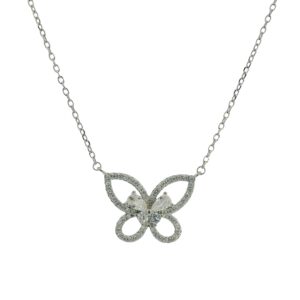 Butterfly Pendant Necklace