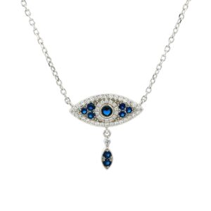 Evil Eye Royal Blue Necklace