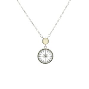 Star Medallion Charm Necklace