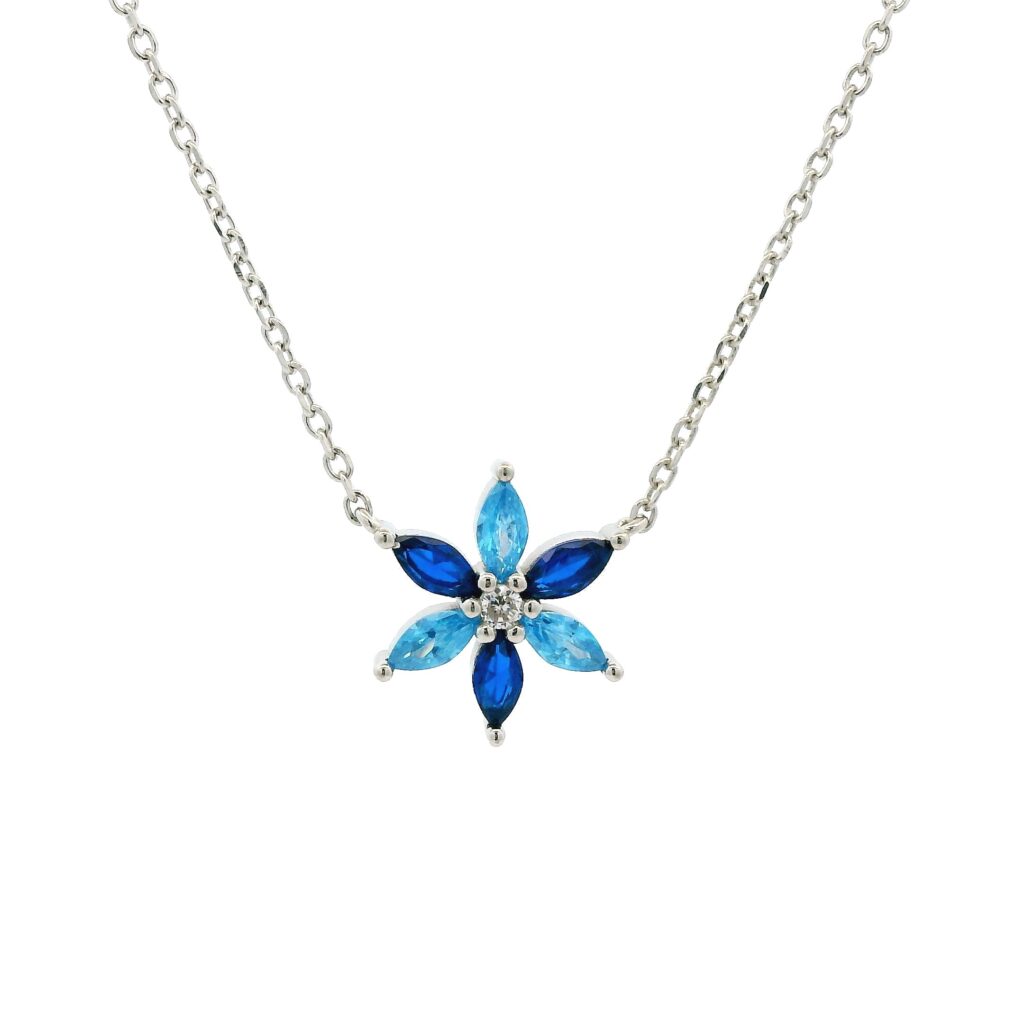 Floral Pendant Necklace