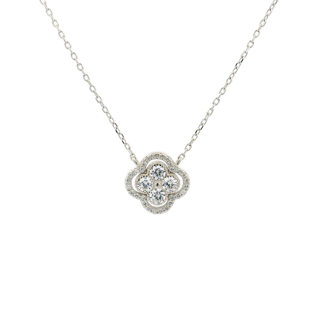 Floral-inspired Curves Necklace